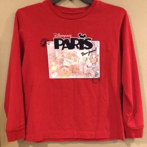 MUST GO! Will Be Donated - Disneyland PARIS Long-Sleeved Tee